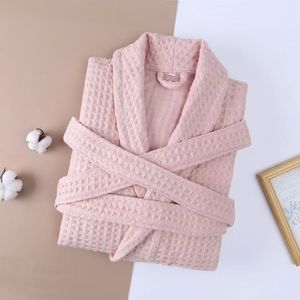 Peignoir de style japonais - Peignoir unisexe de longueur allongée pour couples, vêtements de détente pour hôtels et chambres d'hôtes, toutes saisons - Product Image 4