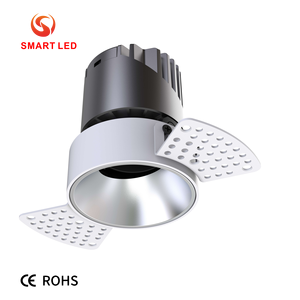 ไฟดาวน์ไลท์ LED แบบฝังฝ้าเพดานยิปซัม ยี่ห้อ SMART LED LMIITED มาตรฐาน CE ROHS ป้องกันแสงสะท้อน รูปทรงกลมและสี่เหลี่ยม - Product Image 5