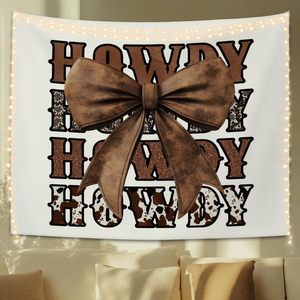Assorted Print Boots Bow Polyester Tapestry Wall Hanging Printed Machine Washable Wall Decor Wall Tapestry Art Wholesale Modern - Product Image 6