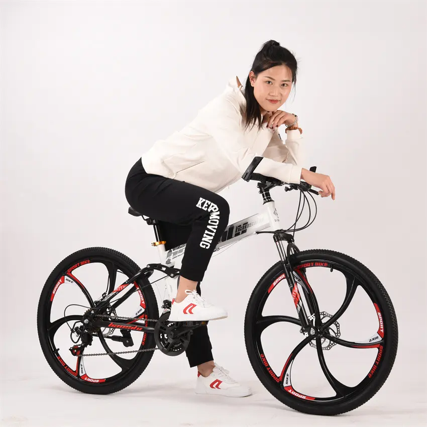 Bicicleta MTB deportiva al por mayor 2024 bicicleta mtb de titanio/suspensión MTB 29er/Bicicleta de Montaña Blanca en stock