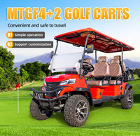 Nouvelle Voiturette de Golf Électrique 6 Places 72V Club Car en Métal – Modèle 2026 en Promotion