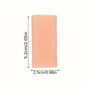 <strong>Nail</strong> Supplies 5/10pcs Silicone Finger Sleeve Manicure Salon Finger Injured Care Protection Silicone Sleeve - Product Image 6