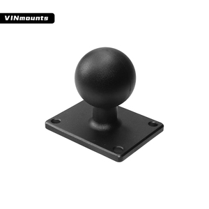 VINmounts Support à rotule marin en aluminium de 1,5 pouce, taille C, base rectangulaire 38x50,8 mm pour électronique marine VIN-C-038 - Product Image 1