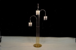 Lumière de <span class=keywords><strong>colonne</strong></span> de glace à 3 têtes pour allée de mariage, qualité supérieure, ajoute de la couleur et des points lumineux aux décorations de scène de mariage à l'étranger - Product Image 4