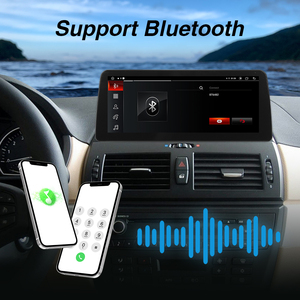 10.25/12.3 Inch <span class=keywords><strong>Android</strong></span> 13 Xe Đa Phương Tiện Carplay Đài Phát Thanh 8GB 128GB 4G Sim GPS Xe Video Player Cho BMW CCC X3 E83 X4 2006-2010 - Product Image 4