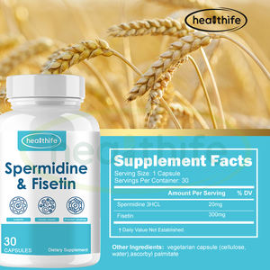 مكمل السبيرميدين، كبسولات السبيرميدين، كبسولات السبيرميدين ثلاثي هيدروكلوريد، كبسولات فيسيتين للنساء والرجال - Product Image 2