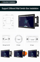 Interphone intelligent Portworld pour bâtiment, écran tactile IPS 10 pouces, système d'exploitation Android/Linux, assistant vocal, contrôle par application pour Home Kit