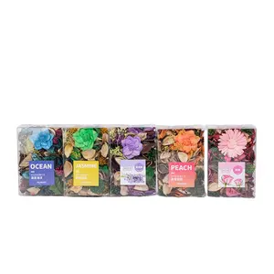 AROMA casa colorato lusso Mini Bouquet di fiori secchi naturali per la decorazione regalo di san valentino materiale fatto a mano fai da te essiccato