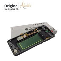 Pièces détachées d'origine pour téléphone portable G950 Écran OLED souple pour Samsung Galaxy S8 Edge G950 Remplacement d'écran LCD de téléphone portable avec cadre