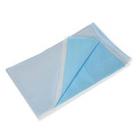 Fournitures médicales Drap d'examen jetable imperméable de qualité supérieure Drap de lit en papier laminé bleu pe pour civières