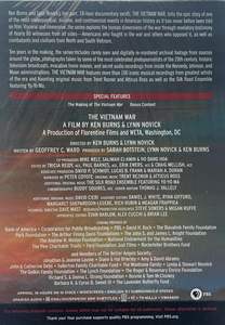 DVD Serie TV Film La <span class=keywords><strong>Guerra</strong></span> del Vietnam: un Film di Ken Burns e Lynn Novick - Completo 18 Ore 10 DVD Film Serie TV - Product Image 2