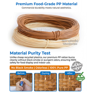 Cesta de Almacenamiento Rectangular de Plástico para Presentación de Alimentos, Pan y Frutas en la Sala de Estar, Cesta para Ropa Sucia - Product Image 6