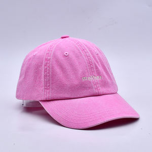 Gorras Personalizadas al por Mayor, Gorras Lisas de Color Rosa para Papá, Gorras Personalizadas con Logotipo Bordado - Product Image 4