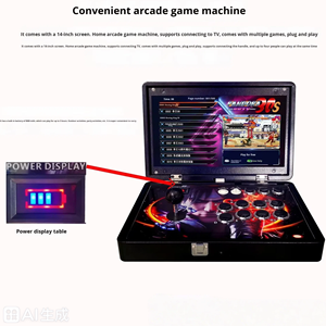 Nueva Consola de Juegos Portátil Pandor de 14 Pulgadas, Todo en Uno, Arcade, Doble, de Sobremesa, con Monedas, en Inglés - Product Image 3