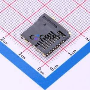 TF02-TD9P SD Card / Memory Card Connector SMD Connector - Product Image 2