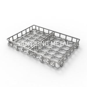 ステンレス鋼プレート曲げ加工バスケット耐熱鋼310s - Product Image 3