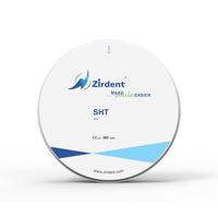 Zirdent SHT bloc en céramique 10mm-30mm Kit d'implant dentaire en zircone laboratoire dentaire pour consommables dentaires CAD/CAM