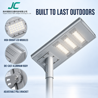 Lampadaire solaire tout-en-un à haute efficacité 180W LED pour éclairage extérieur de routes, autoroutes et projets publics