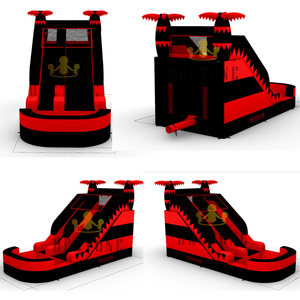 Vente chaude Parc de jeux commercial Parcours d'obstacles Château gonflable Thème licorne - Product Image 6
