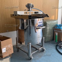 Nuovo arrivo 1,5 CV IBC miscelatore pneumatico disperdente miscelatore a prova di esplosione paddle di miscelazione uso con serbatoi IBC