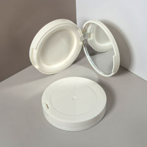 חדש מותאם אישית שכבה עגול אבקת סומק תיבת להעיף קוטר פנימי 47 מ "מ ריק קופסת פלסטיק ריקה מיכל עם מראה - Product Image 6