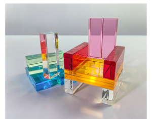 Акриловый прозрачный демонстрационный куб 8x10, экологичный, с возможностью выбора цвета, высокого качества - Product Image 5