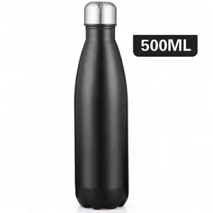 Botellas de plástico con aislamiento de acero inoxidable Logotipo personalizado Reutilizable Beber a granel Vidrio de goma caliente Niños Botella de agua ecológica en línea