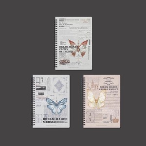 Tùy chỉnh A4 đồ thị giấy máy tính xách tay với Mini bìa cứng da PU PVC Bìa xoắn ốc Organizer trong A6 B5 kích cỡ cho quà tặng - Product Image 2