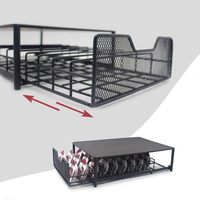 Tiroir de rangement pour dosettes de café pour Tassimo, porte-capsules de café 54 pièces, support pour machine à café avec organisateur de dosettes