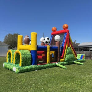 Equipo de Juegos al Aire Libre Personalizado, Juego <span class=keywords><strong>Inflable</strong></span> Comercial para Niños, Pista de Obstáculos <span class=keywords><strong>Inflable</strong></span> para Negocios de Alquiler - Product Image 6