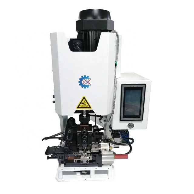 Cable Making Machine Fully Automatic Cable Lug Copper Terminal Making Machine With Stripping and Cutting Functions