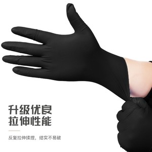 ถุงมือยางไนไตรล์แบบใช้แล้วทิ้งสำหรับครัวและงานจัดเลี้ยง หนา ทนทาน เกรดอาหาร สำหรับป้องกัน ขายส่ง - Product Image 4