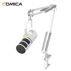 ไมโครโฟนไดนามิกคาร์ดิออยด์ COMICA EJoy D10(A) แบบ USB-C&XLR พร้อมไฟ RGB และซาวด์การ์ด สำหรับสตรีมมิ่ง พอดแคสต์ Twitch YouTube และเกมมิ่ง - Product Image 2