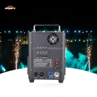 Machine à étincelles électroniques 650W, hauteur réglable 1-5m, LED sans fil DMX, en aluminium, pour mariages, soirées, boîtes de nuit, hôtels, parcs à thème
