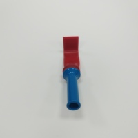 Gros Blague Article En Plastique En Caoutchouc Pet Corne Rouge Pet Sifflet Jouets Prank Outil Pour Enfants Adultes, Fête