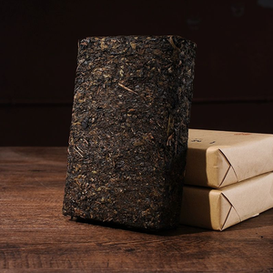 Tè dimagrante all'ingrosso Hunan piccolo mattone scuro forma di grumo di tè nero foglia compressa fermentata - Product Image 5