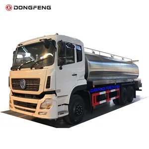 Dongfeng 6x4 RHD drinking water tank truck 18000~20000 liter design with SS304 2B type water delivery truck