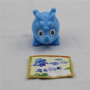 2019 nouveau promotionnel bricolage assemblage en plastique dinosaure Capsule 4 conceptions pour enfants jouets éducatifs distributeurs automatiques EN71 - Product Image 3