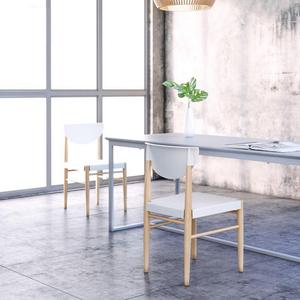 Chaise d'appoint en bois massif de style nordique pour les projets de <span class=keywords><strong>café</strong></span> et d'hôtellerie - Product Image 6