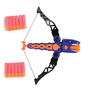 Đồ Chơi Thể Thao Trẻ Em EVA Mềm Bullet Airsof Trò Chơi Bắn Súng Shark Bow Launcher Bow Và Mũi Tên