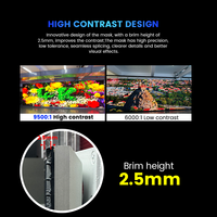 Pantalla LED para Exteriores DDW, Panel de Visualización LED para Exteriores, a Todo Color, Alta Resolución, IP65, Video Wall, Cartel Publicitario para Carreteras