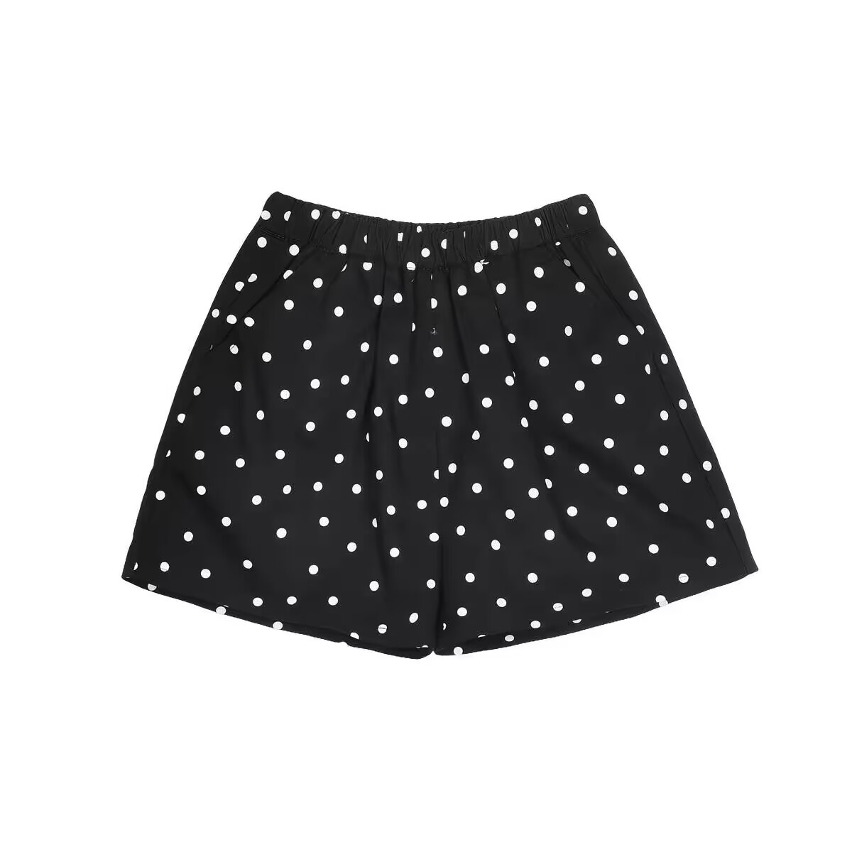 Black polka dots