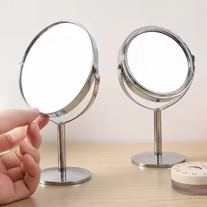 Miroir de maquillage en gros à usage familial et différentes couleurs au choix Miroir grossissant à base de marbre Logo personnalisé pris en charge - Product Image 5