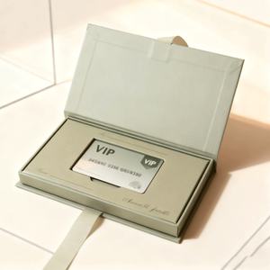 Boîte cadeau VIP de luxe personnalisée avec emballage magnétique noir, insert en éponge et en EVA, design personnalisé - Product Image 1