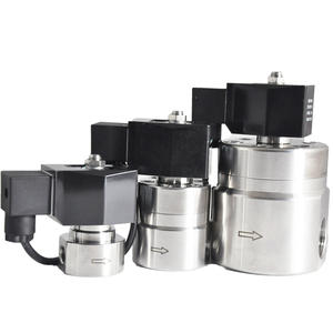 Válvula solenoide de agua de alta presión SS304 de rosca hembra de 1/4 pulgadas de acción directa normalmente cerrada de 2 vías 600bar 500bar 400bar 300bar - Product Image 5