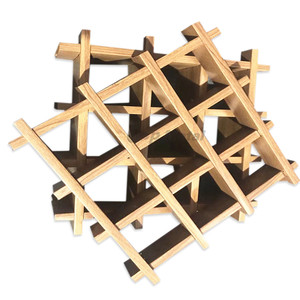 Aluminum Trellis Ceiling Grille Panel Low Price Roof Decorative Tiles Wooden <strong>Metal</strong> Ceilings Interior Ceiling Decoration <strong>Grid</strong> - Product Image 6
