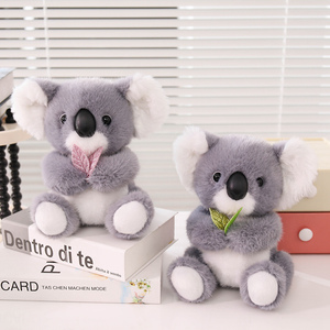 Lindo Peluche <span class=keywords><strong>de</strong></span> Koala con Dos Diseños <span class=keywords><strong>de</strong></span> Hojas, Relleno <span class=keywords><strong>de</strong></span> Algodón PP Suave y Esponjoso, 22 cm, Adorable Decoración <span class=keywords><strong>de</strong></span> Escritorio, Regalo Cálido y Reconfortante para Niñas - Product Image 3