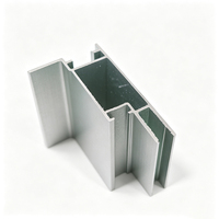 Profilé de cadre de boîte lumineuse en aluminium anodisé de qualité supérieure, extrudé, personnalisé OEM, pour signalétique publicitaire intérieure commerciale