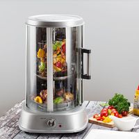 Barbecue électrique sans fumée avec rôtissoire - Machine à barbecue brésilien