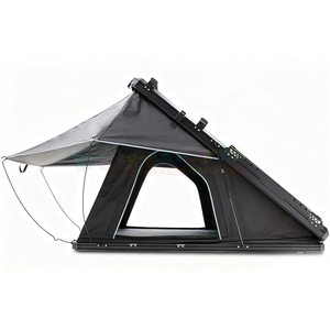 Carpa de Techo Rígida Triangular de Aleación de Aluminio para 4 Personas, Ligera e Impermeable, para SUV, 4 Estaciones - Product Image 5